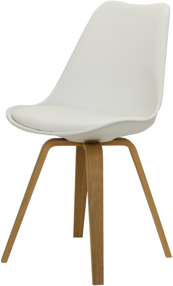'Olbia 2.0' Stuhl, Weiß/Eiche Bild 1