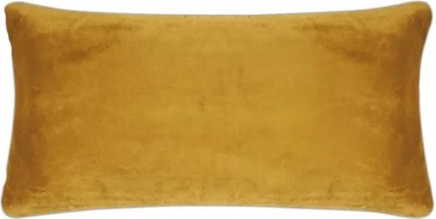 pad Kissenhülle Samt Elegance Mustard Gelb (25x50cm) 10127-E55-2550 Bild 1