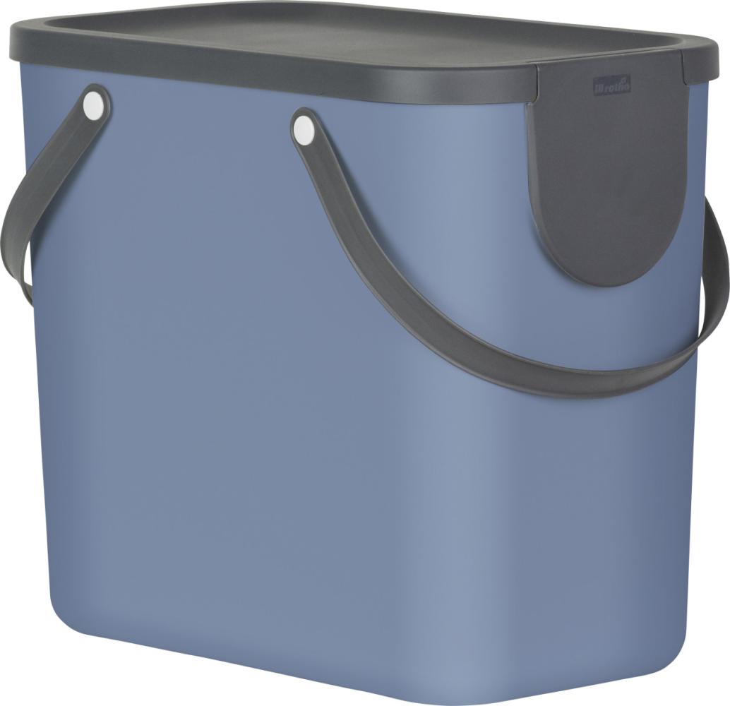ROTHO Abfallbehälter Albula 25l blue 106024 Bild 1