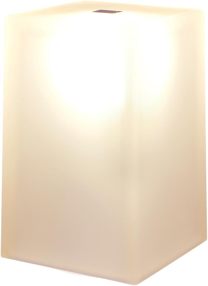 NEOZ kabellose Akku-Tischleuchte GEM 1 Resin PRO LED-Lampe dimmbar 1 Watt 17,5x11,5 cm Opal Bild 1