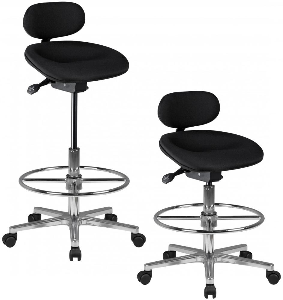 KADIMA DESIGN Modena Ergonomischer Arbeitsstuhl mit höhenverstellbarer Sitzfläche und Rückenlehne. Bild 1