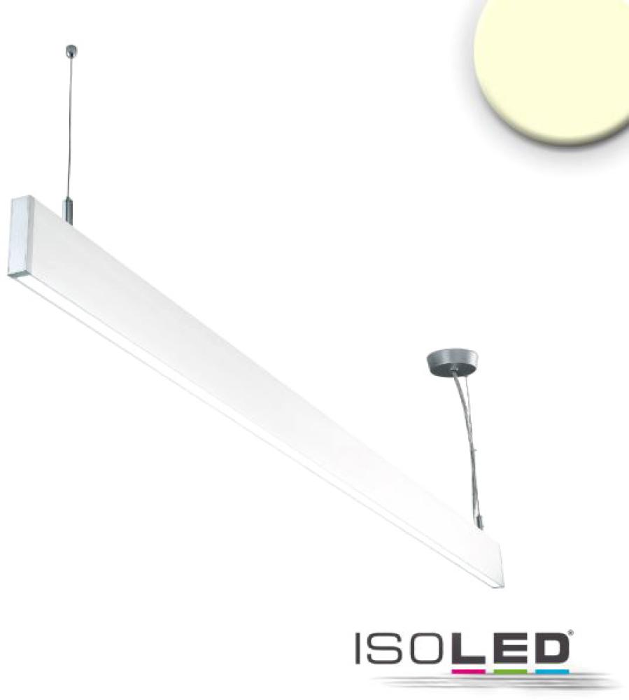 ISOLED LED Hängeleuchte Linear Up+Down 1200, 40W, prismatisch, linear-verbindbar, weiß, warmweiß Bild 1