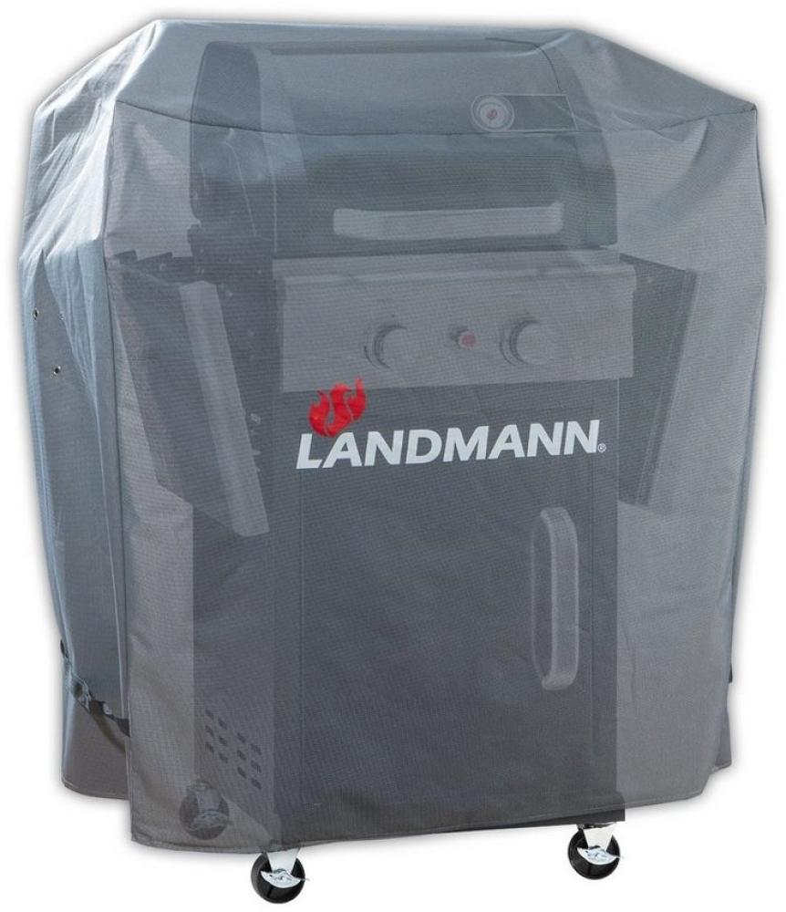 LANDMANN Grillabdeckhaube Wetterschutzhülle 59x127x117cm, wasserdicht UV-beständig, atmungsaktiv & kältebeständig Bild 1