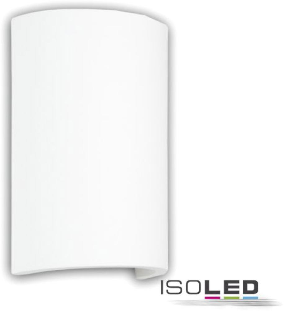 ISOLED LED Gips-Wandleuchte 2x3W, UP&DOWN, rund, warmweiß Bild 1