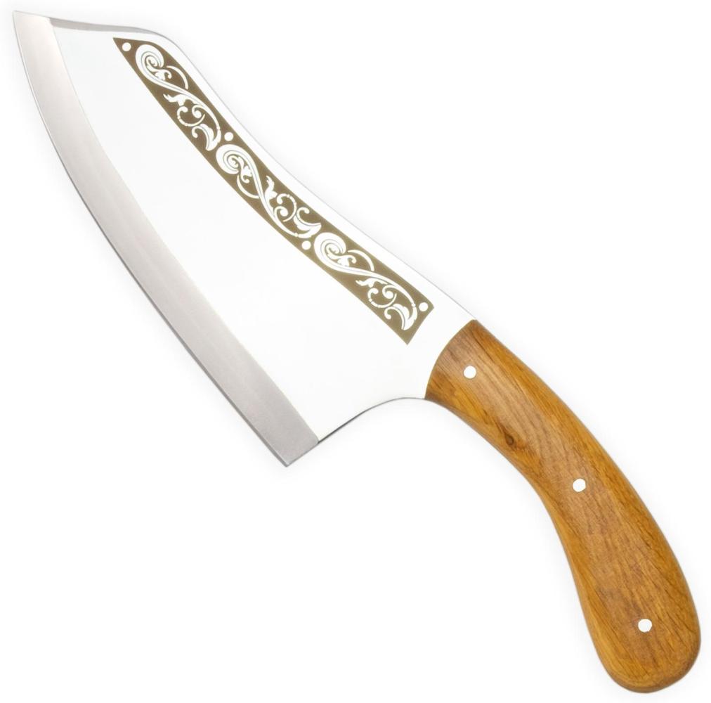 32,5cm Messer Beil Hackmesser Chinesisches Kochmesser Obstmesser Edelstahl Bild 1