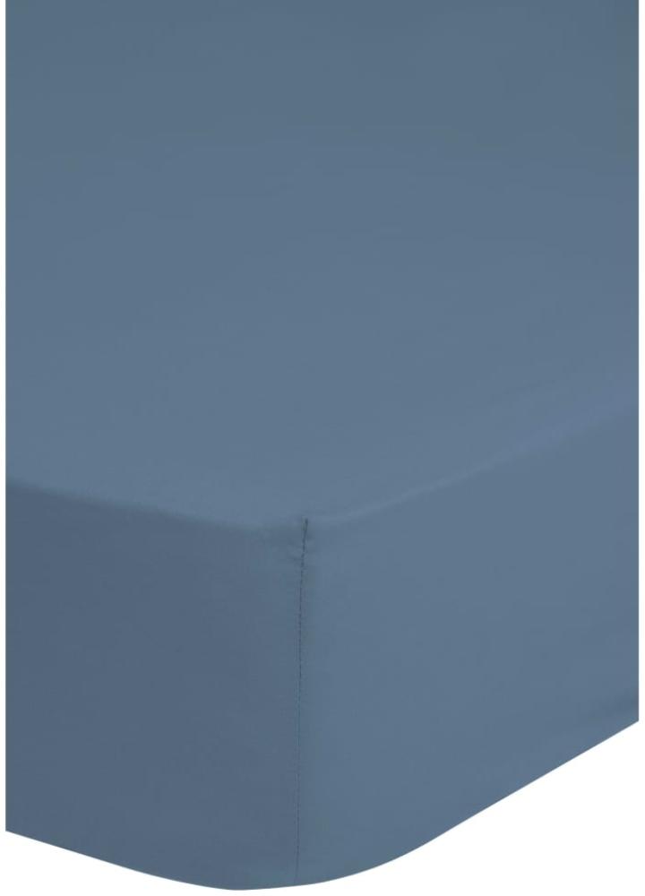 HIP Spannbettlaken 90 x 200 cm Eisblau Bild 1