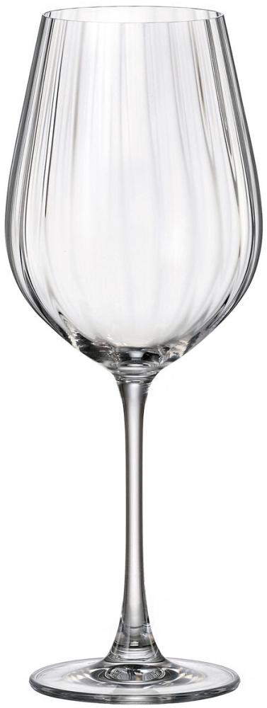 Weinglas Bohemia Crystal Optic Durchsichtig 650 ml 6 Stück Bild 1