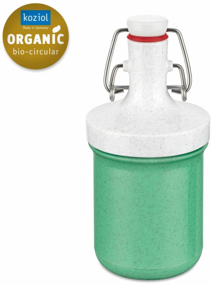 Koziol Trinkflasche Plopp To Go Mini, Kunststoff, Organic Apple Green, 200 ml, 4014708 Bild 1