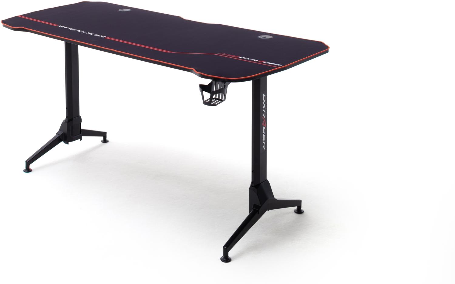Schreibtisch >DX-RACER Desk< (BxHxT: 159x70x73 cm) in schwarz Bild 1