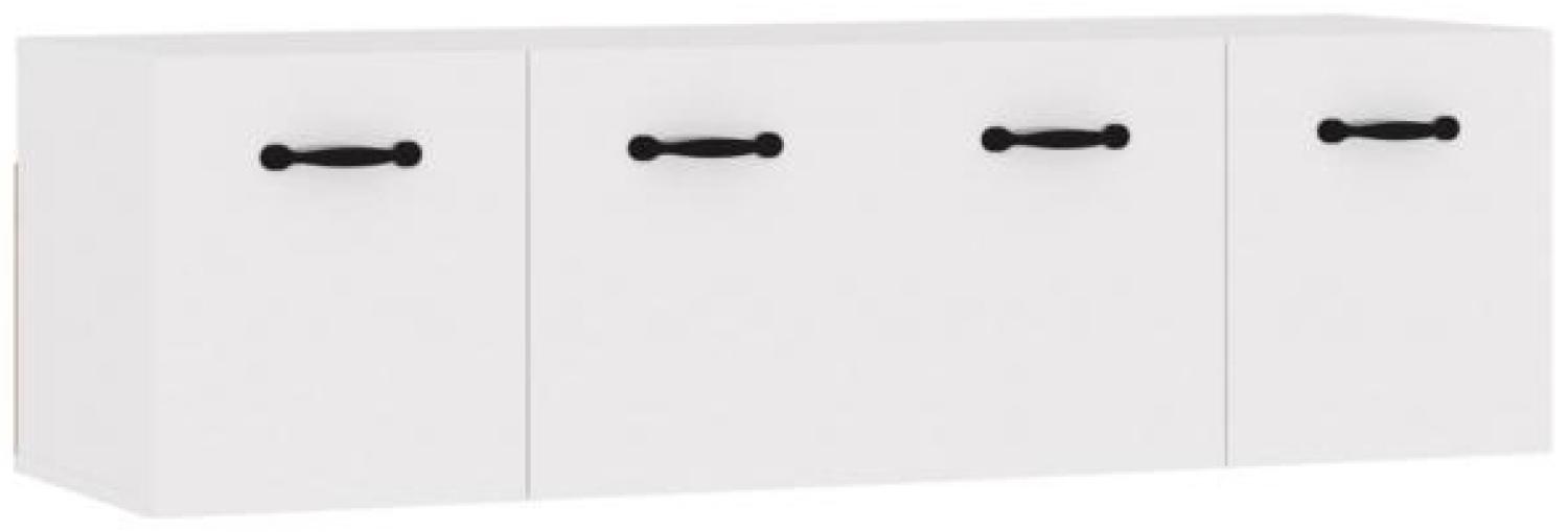 Wandschränke 2 Stk. Weiß 80x35x36,5 cm Holzwerkstoff Bild 1