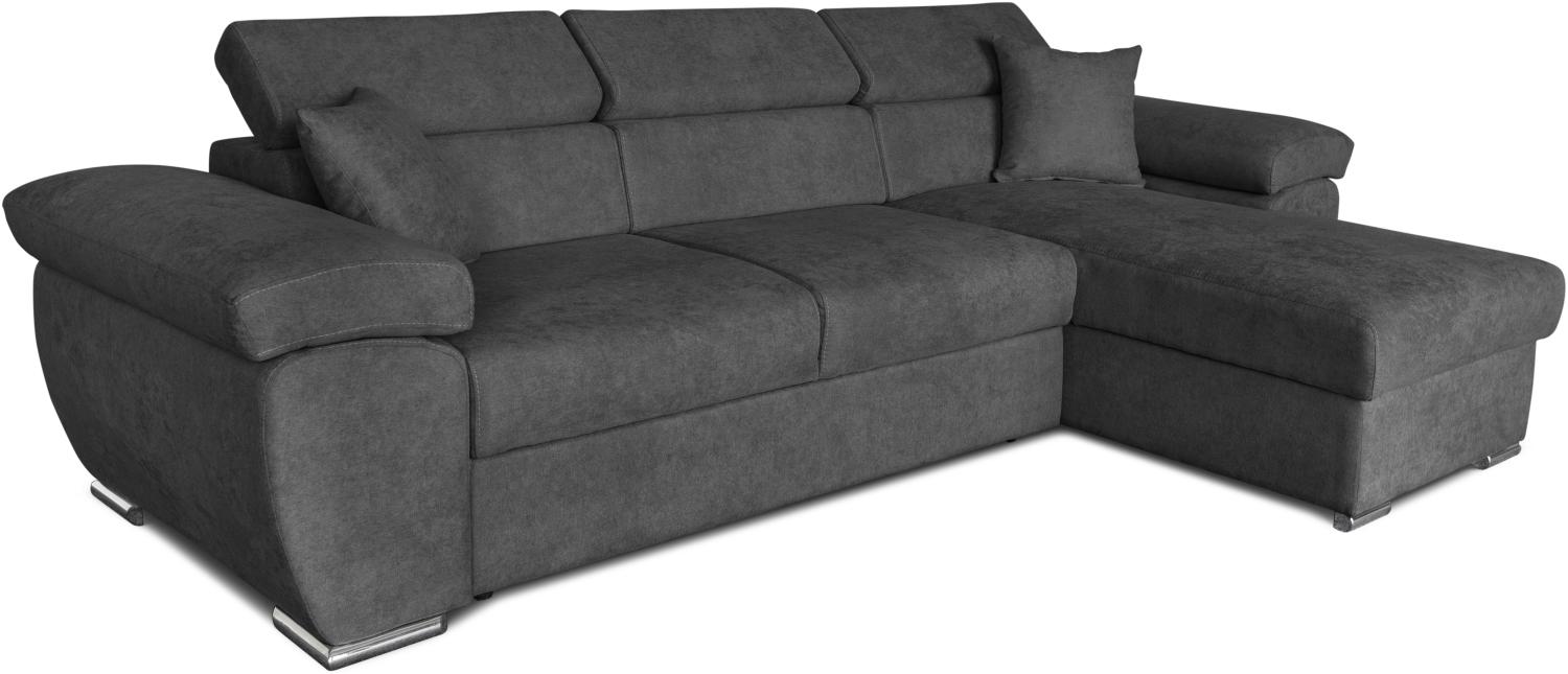 Conny Ecksofa Links/Rechts, Enjoy - Anthrazit Bild 1