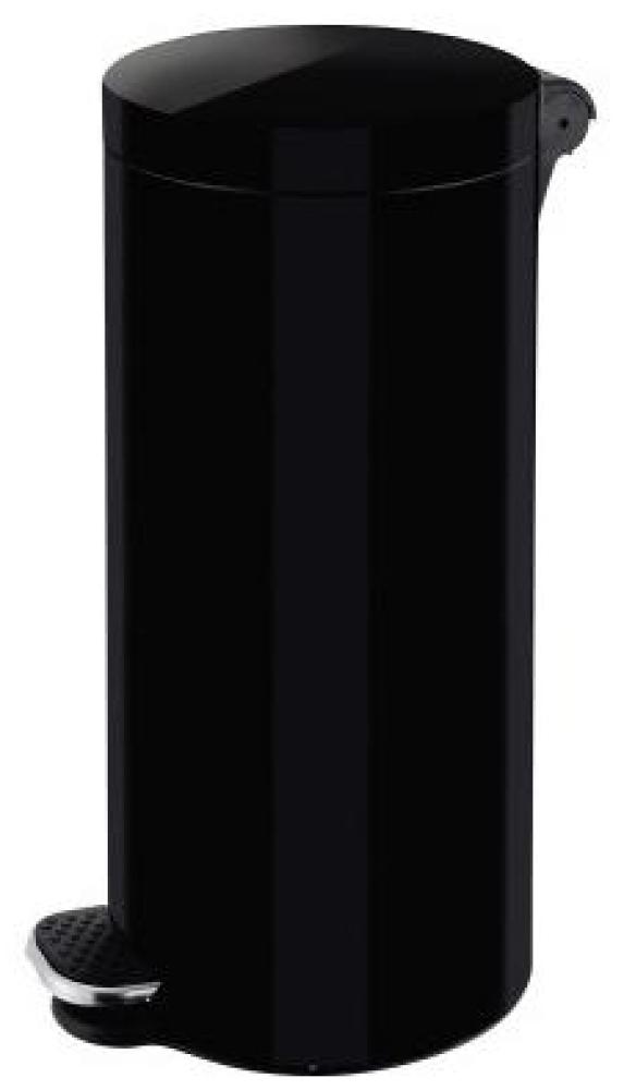 Helit Tretabfallbehälter Silberionen 30L schwarz Bild 1