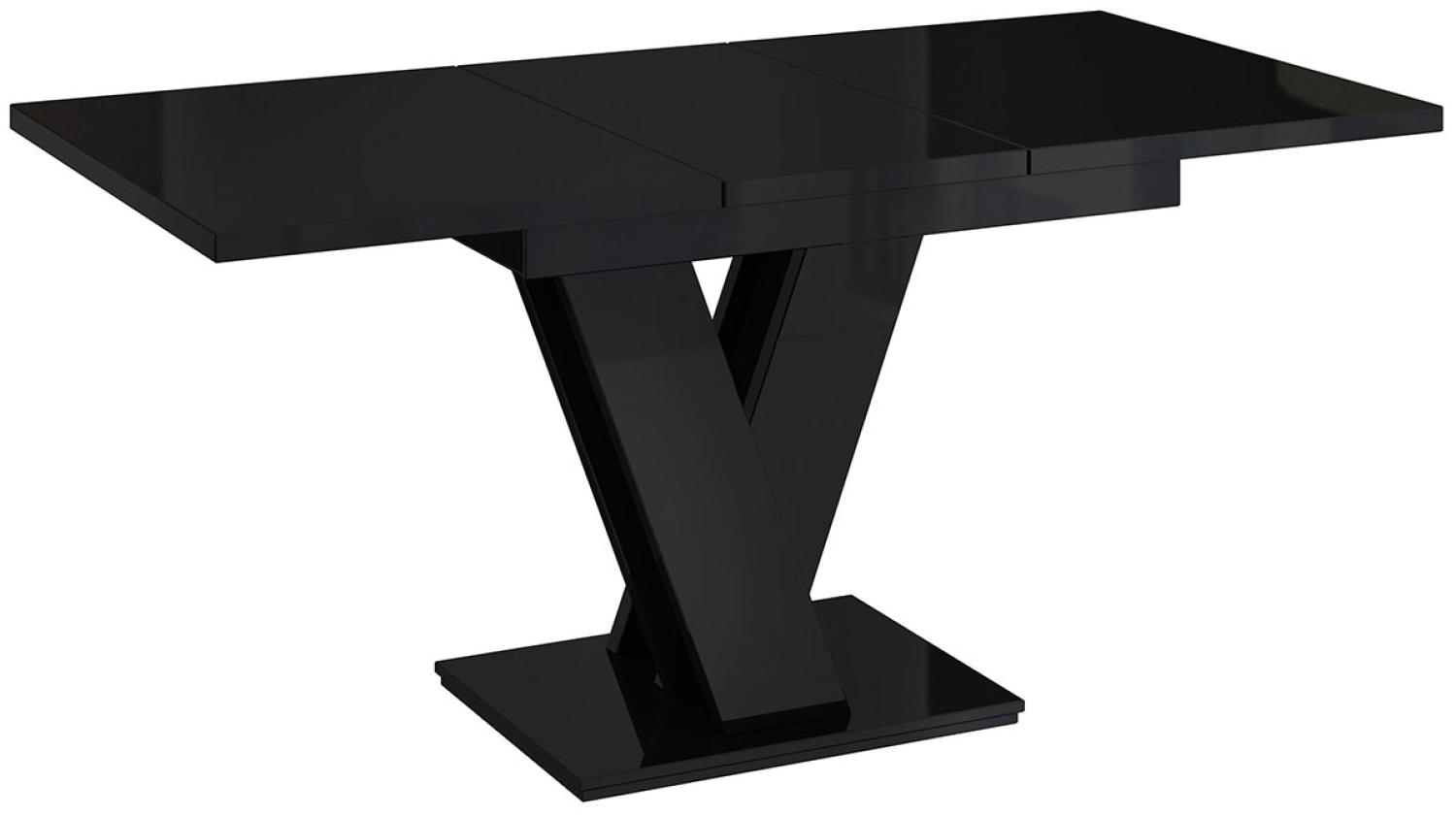Tisch Atraks (Schwarz Hochglanz) Bild 1