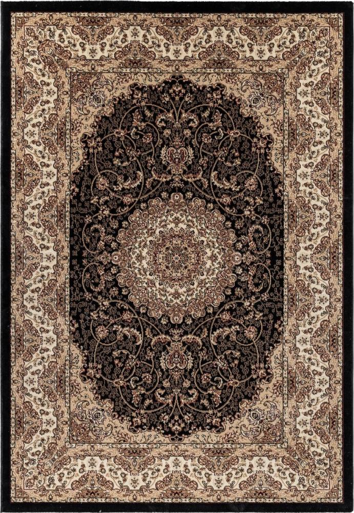 Orient Teppich Kasara Läufer - 80x150 cm - Schwarz Bild 1