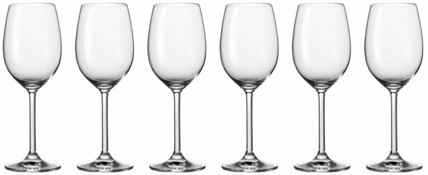 Leonardo Daily Weißweinglas, 6er Set, Weinglas, Glas, 370 ml, 35242 Bild 1