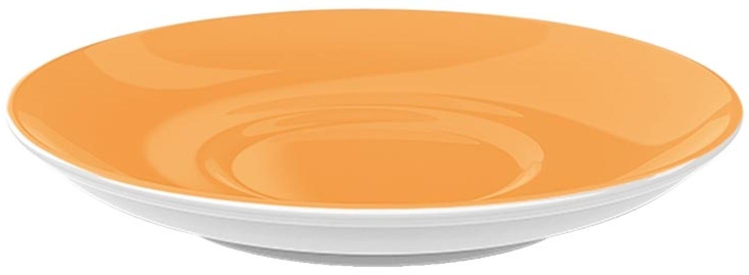 Dibbern Solid Color Mandarine Kaffee/Tee Untertasse Bild 1