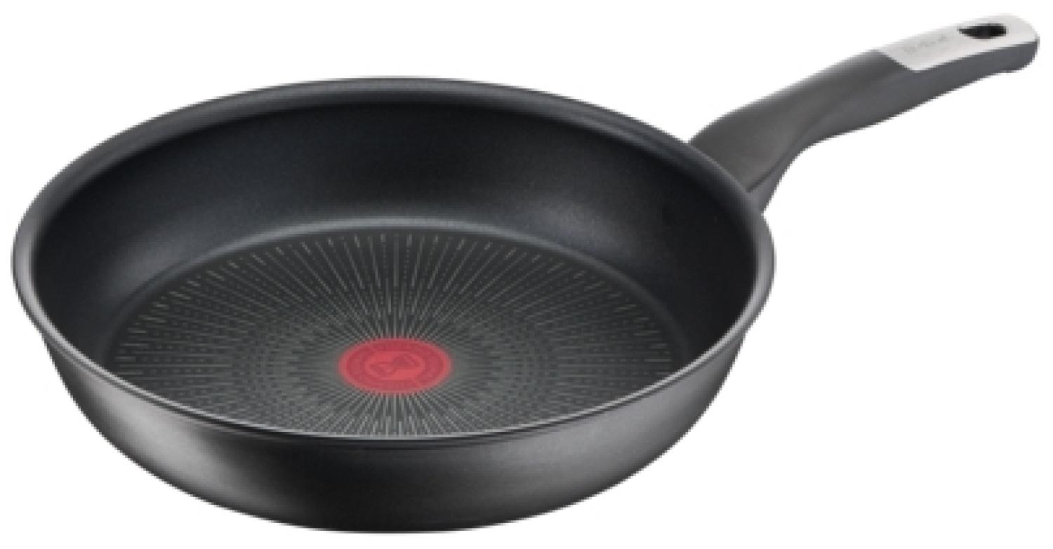 TEFAL Unlimited G2550572, Rund, Allzweckpfanne, Schwarz, Titan, 175 °C, Aluminium Bild 1