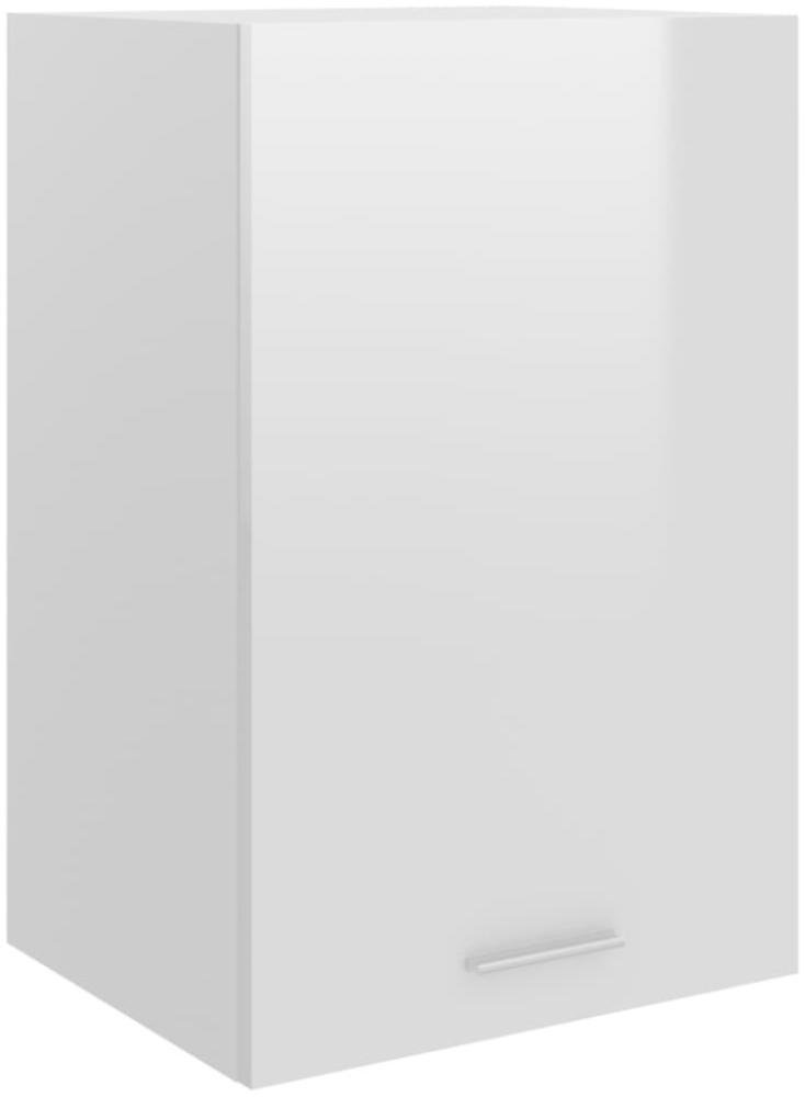 vidaXL Hängeschrank Hochglanz-Weiß 39,5x31x60 cm Holzwerkstoff Bild 1