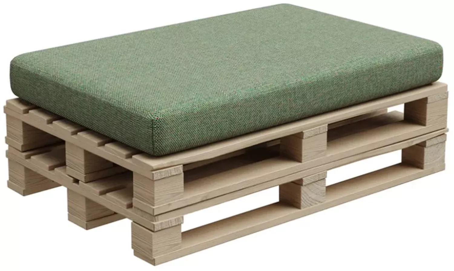 Gutekissen®, Palettenkissen, Palletenpolster, Gartenkissen, Palettenauflagen, Sofa, Kissen, Polster, Auflagen Indoor Outdoor PFBG (sitzkissen 120x80, Pistazie) Bild 1