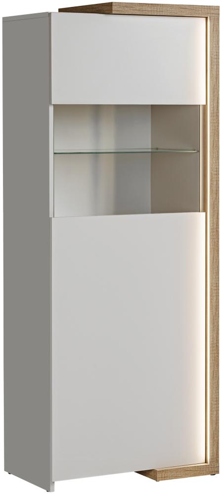 99rooms Ewaryst Highboard Beige Eiche Bild 1