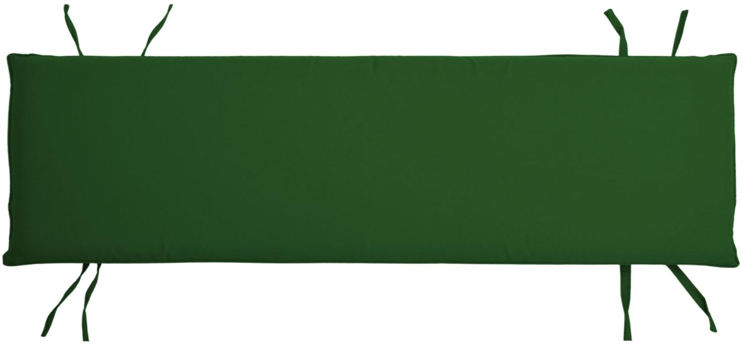 Bankauflage 120cm x 40cm für Gartenbank Ferrara TB-1063 Grün Bild 1