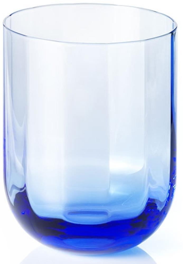 Dibbern Rotondo Optic Glas 0,25 L Azurblau Bild 1