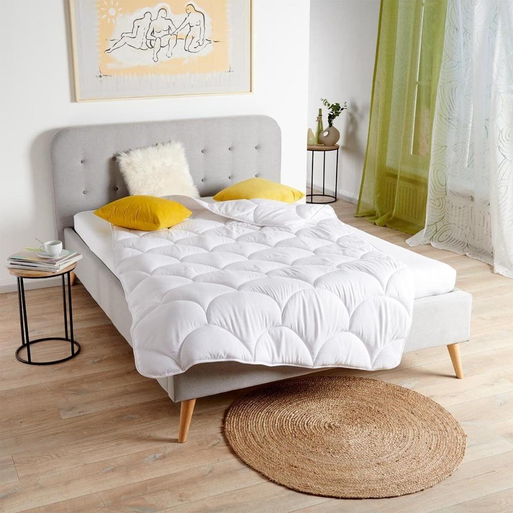 Traumschlaf Basic Faser Ganzjahresdecke medium, Füllung: 100% Polyester|135x200 cm Bild 1