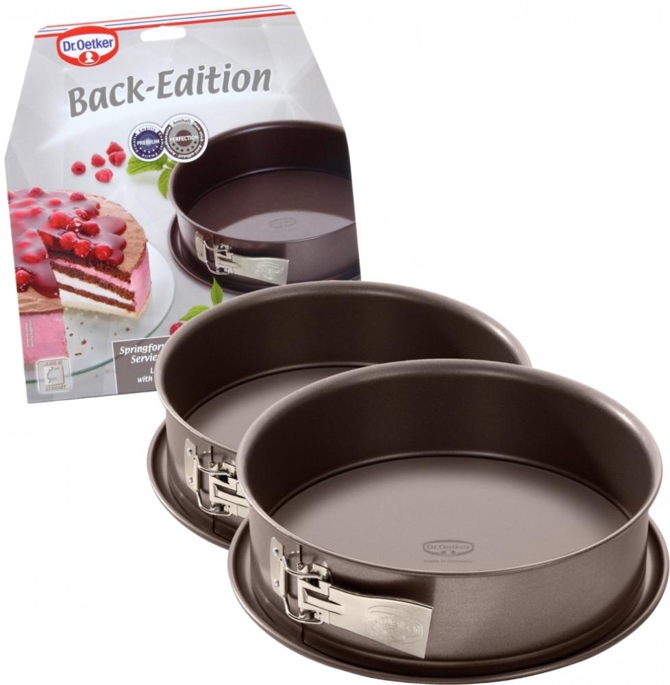 Springform Rundform Kuchenform Backform Emaille 28cm Dr Oetker Back Edition 4706 Bild 1