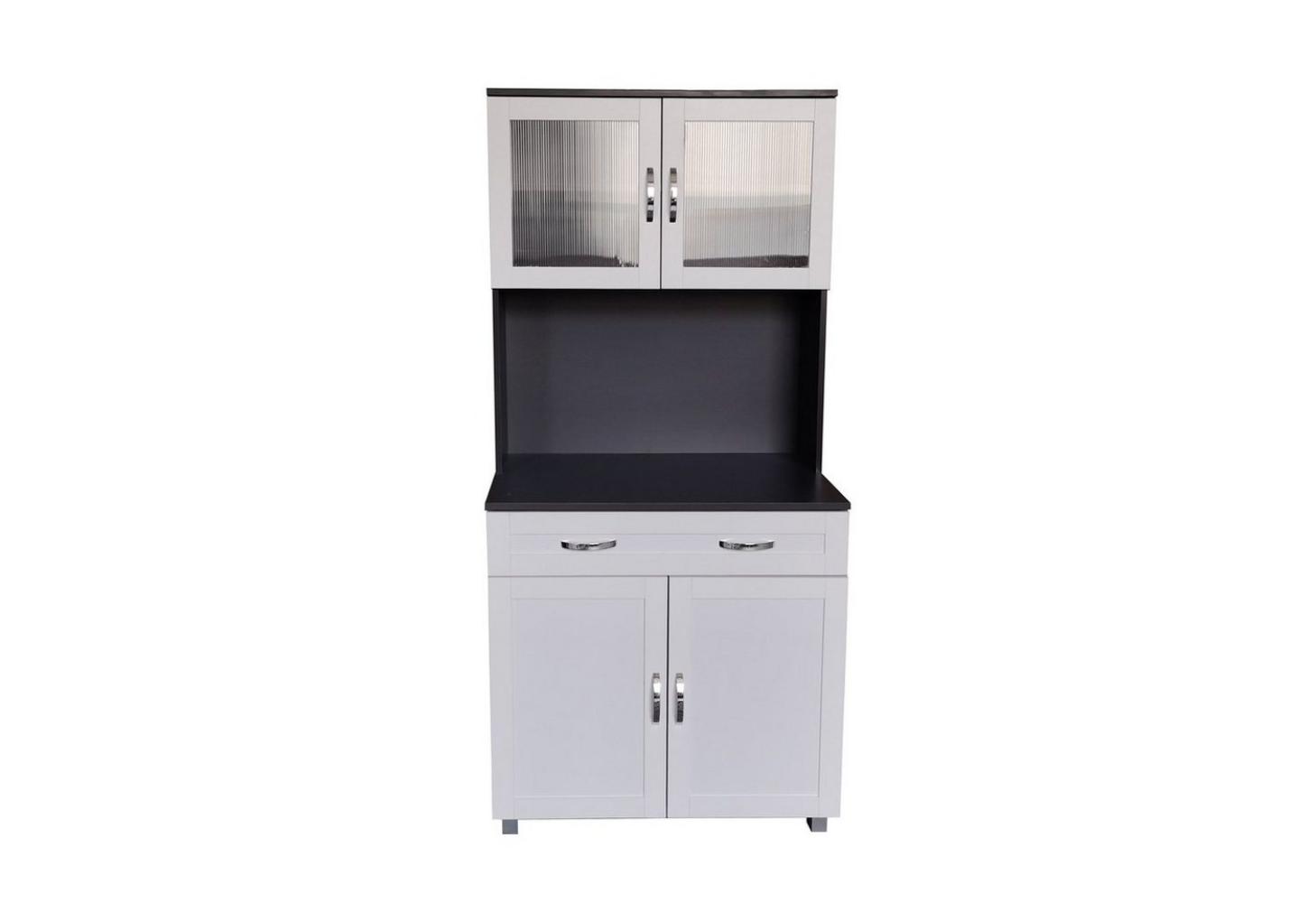 HTI-Line Hochschrank Küchenbuffet Blanca (Stück, 1-St, 1x Schrank Blanca, ohne Dekoration) Küchenschrank Hochschrank Bild 1