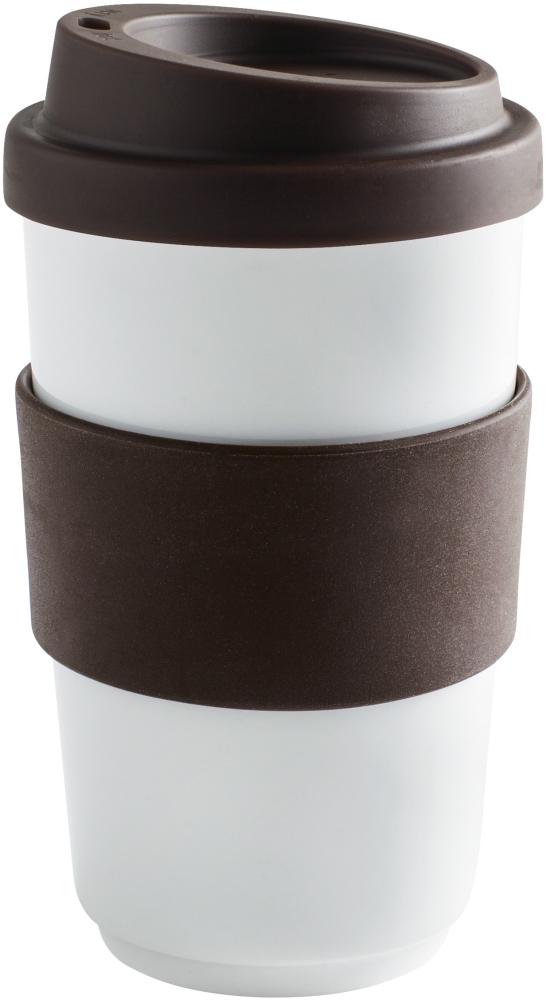 KAHLA fillit To Go Becher 0,40 l Banderole chocolate brown Bild 1