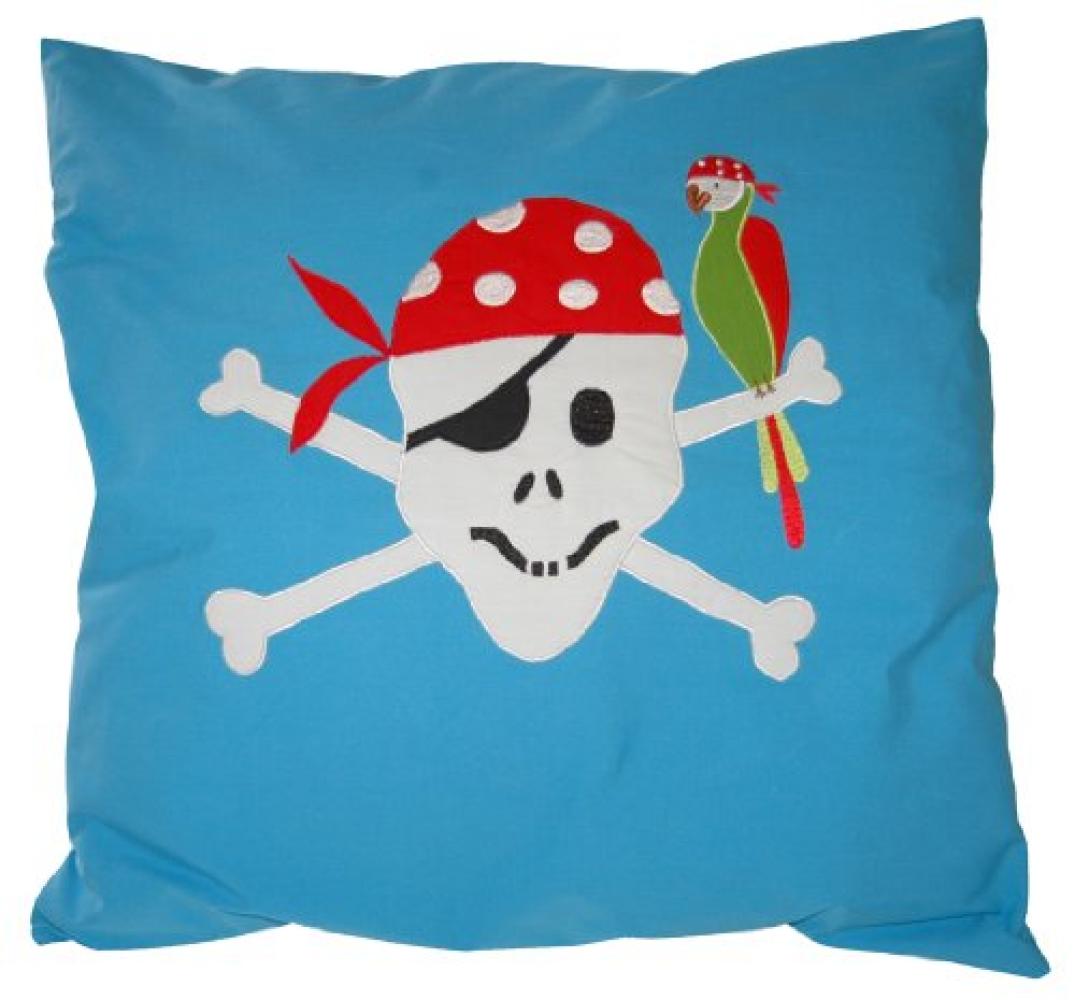 Taftan 'Pirat' Kissenbezug blau Bild 1