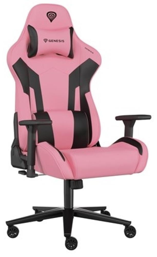 Genesis Nitro 720 Black/Pink Gaming Stuhl - Leder - Bis zu 150 kg Bild 1