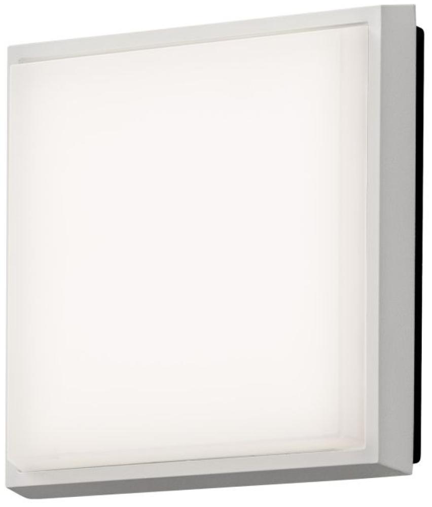 KONSTSMIDE No. 7975-250 Aussenwand- und Deckenleuchte Cesena LED 3000 K weiß eckig Bild 1