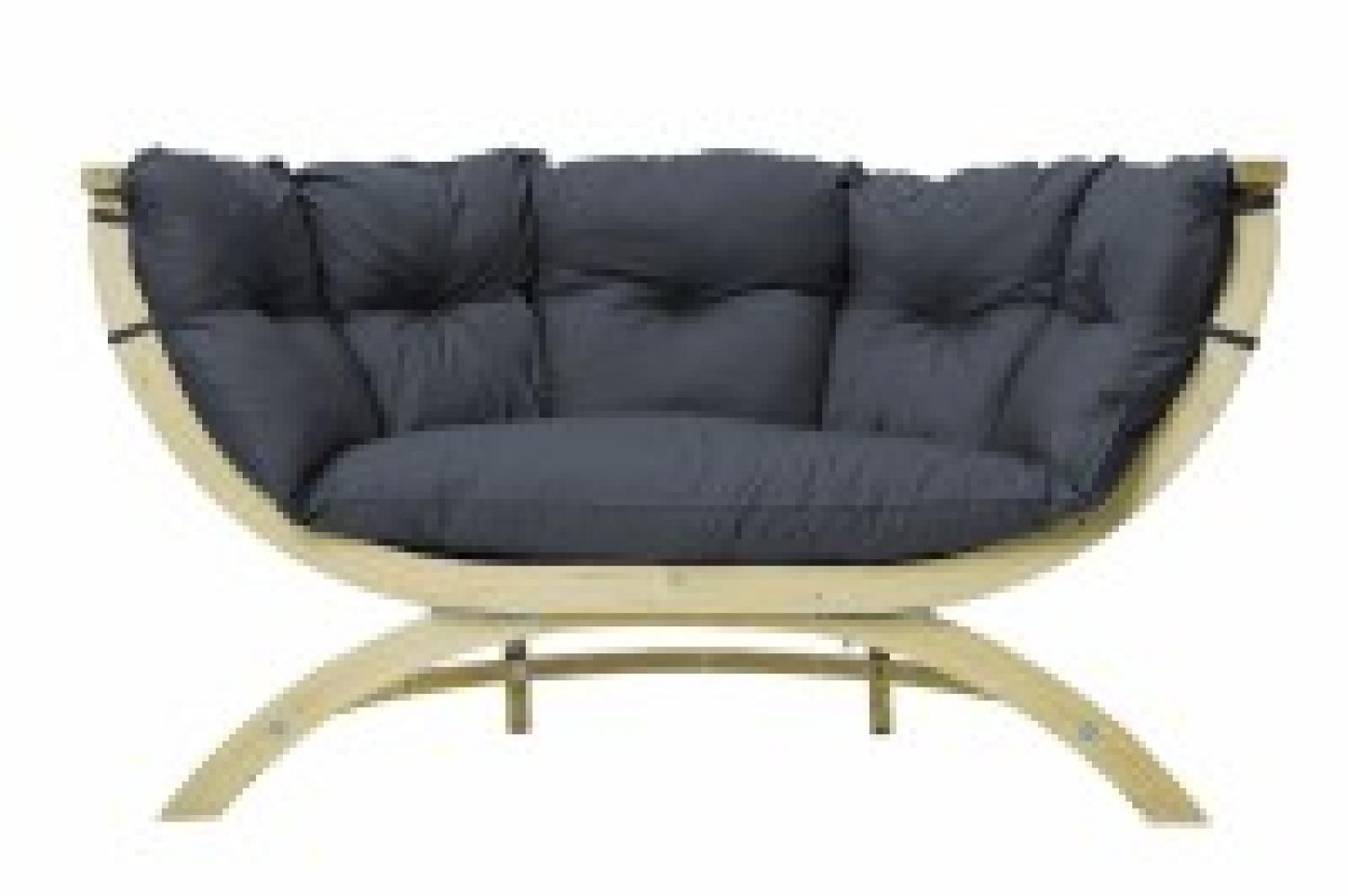 Sofa Siena Due anthracite Bild 1