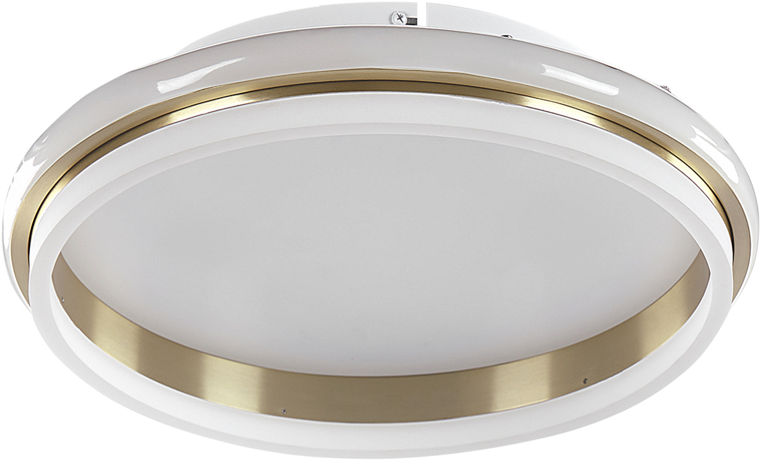 Deckenleuchte LED weiß gold ⌀ 42 cm TAPING Bild 1