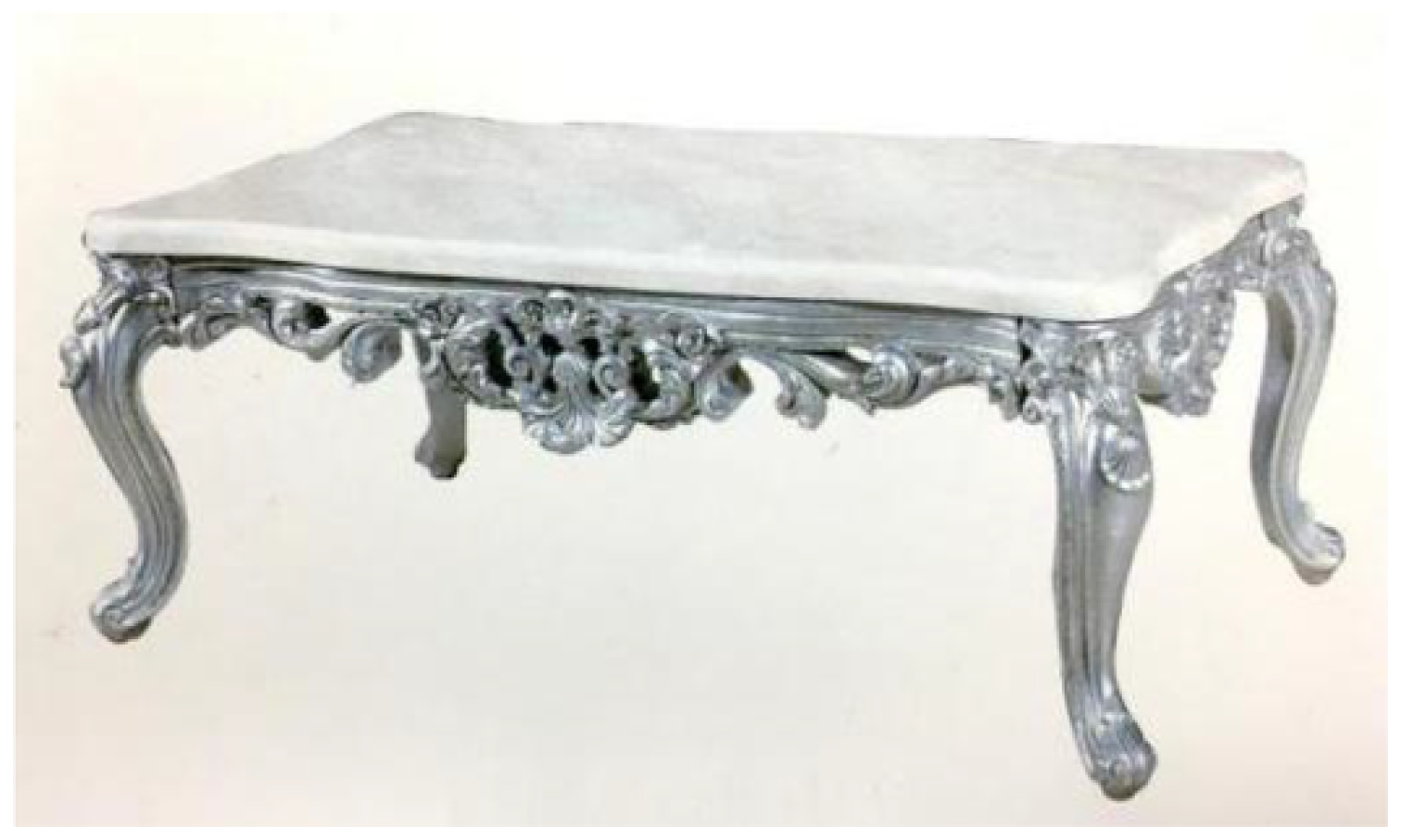 Barock Rokoko Couchtisch Holz Tisch Beistell Sofa Couch Tische Marmor Bild 1