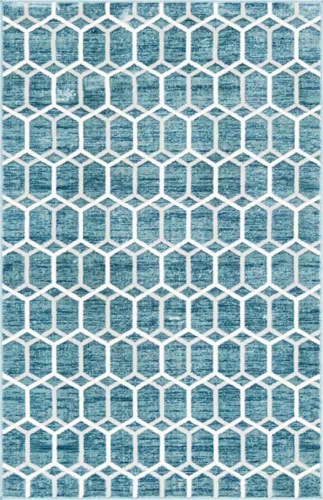 Teppich "TiTan Trell" Rechteckig Blau 150x245 cm Bild 1