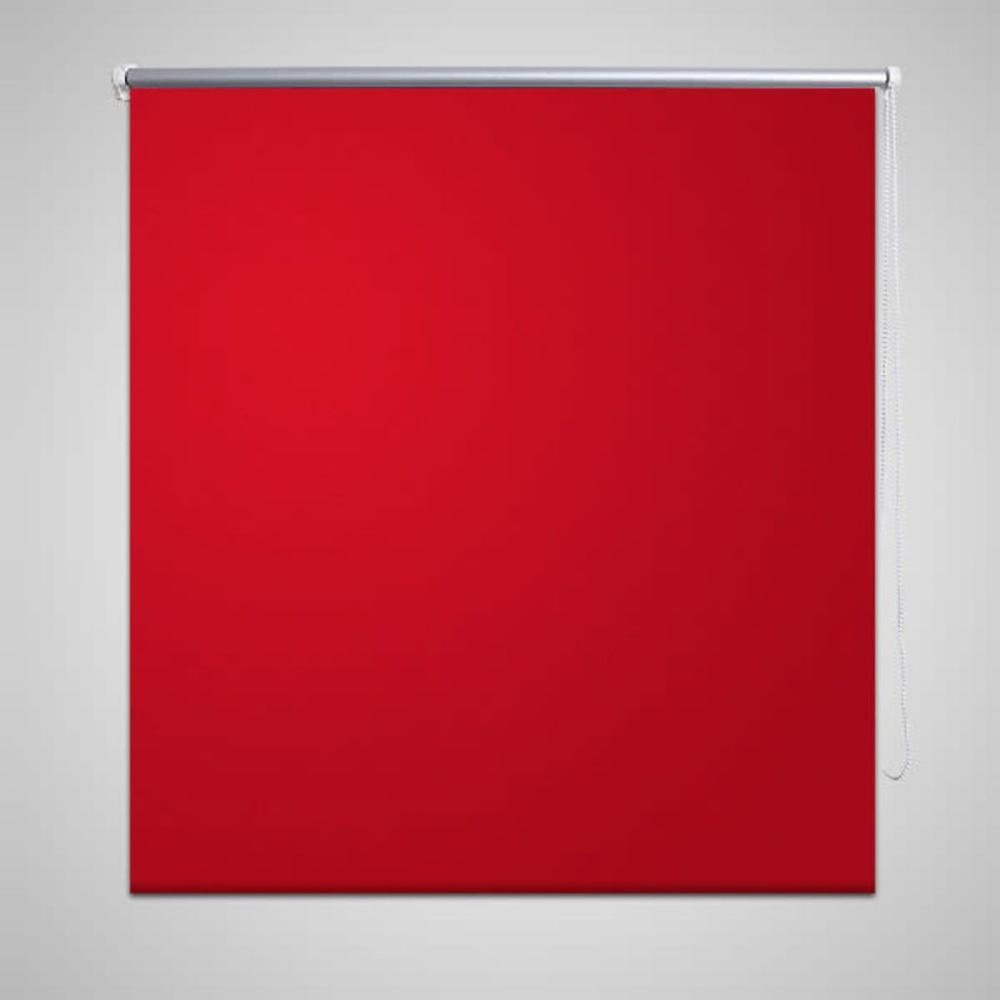 Verdunkelungsrollo 100 x 230 cm rot Bild 1