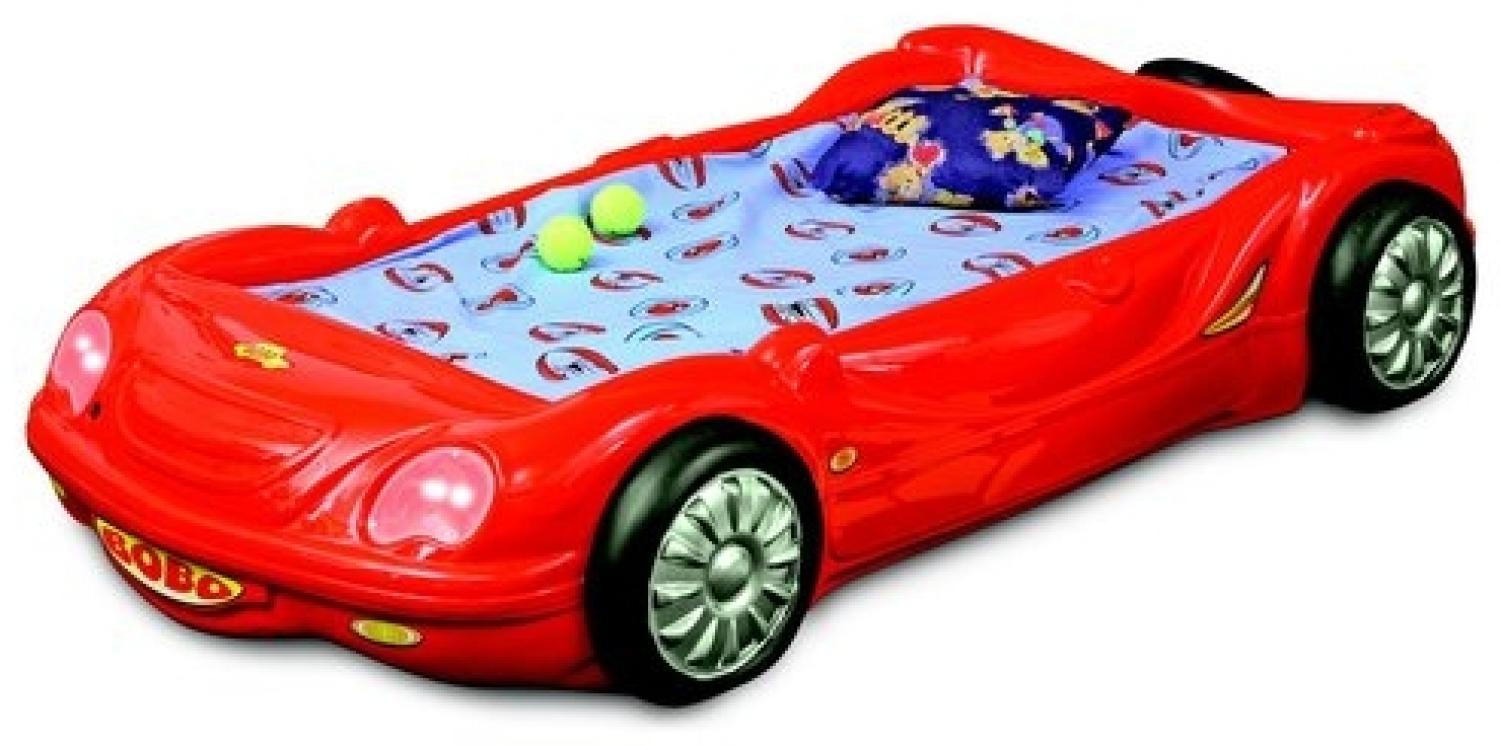 Kinderzimmer Bett Kinderbett Design Rennwagen Autobett mit Matratze Bild 1