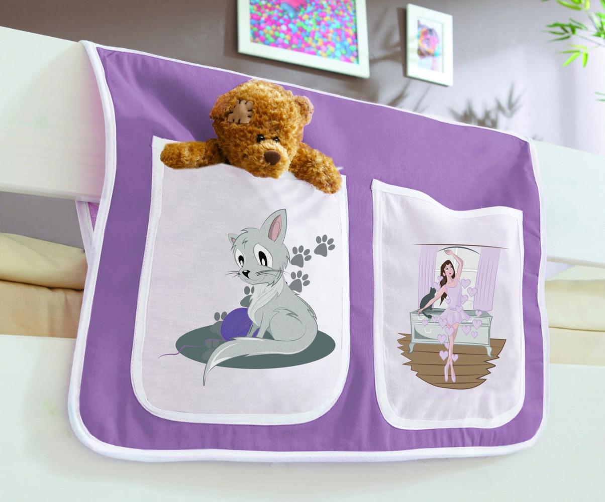 Bett-Tasche für Kinderbetten - ballerina Bild 1
