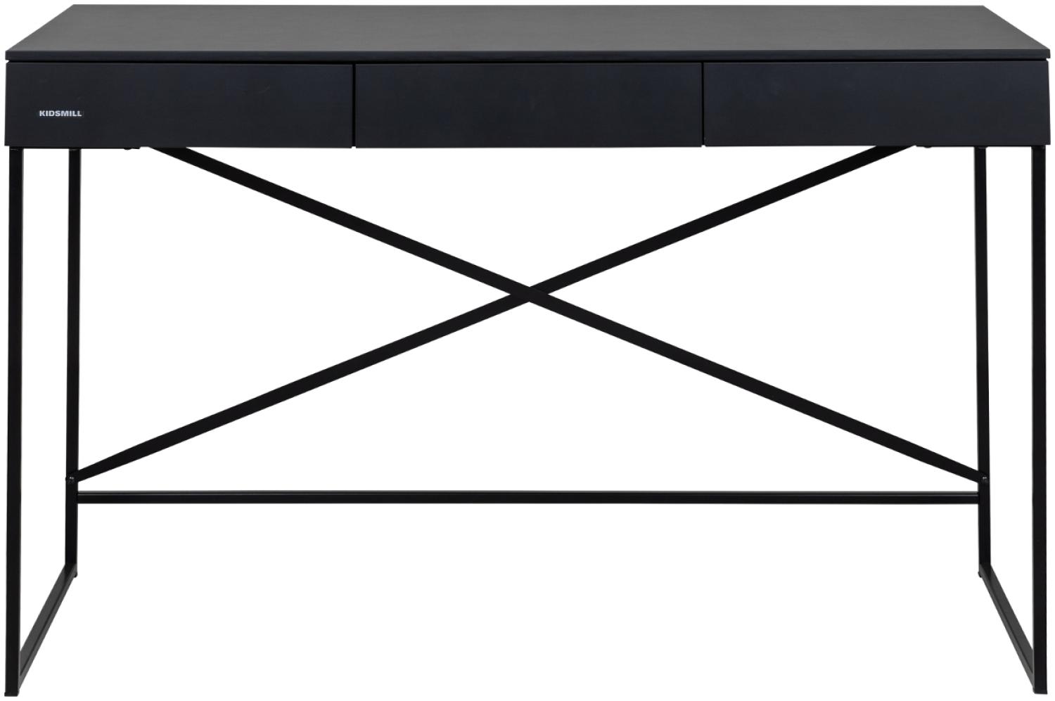 Kidsmill Modular 2 Schreibtisch Mattschwarz Schwarz 1 Bild 1