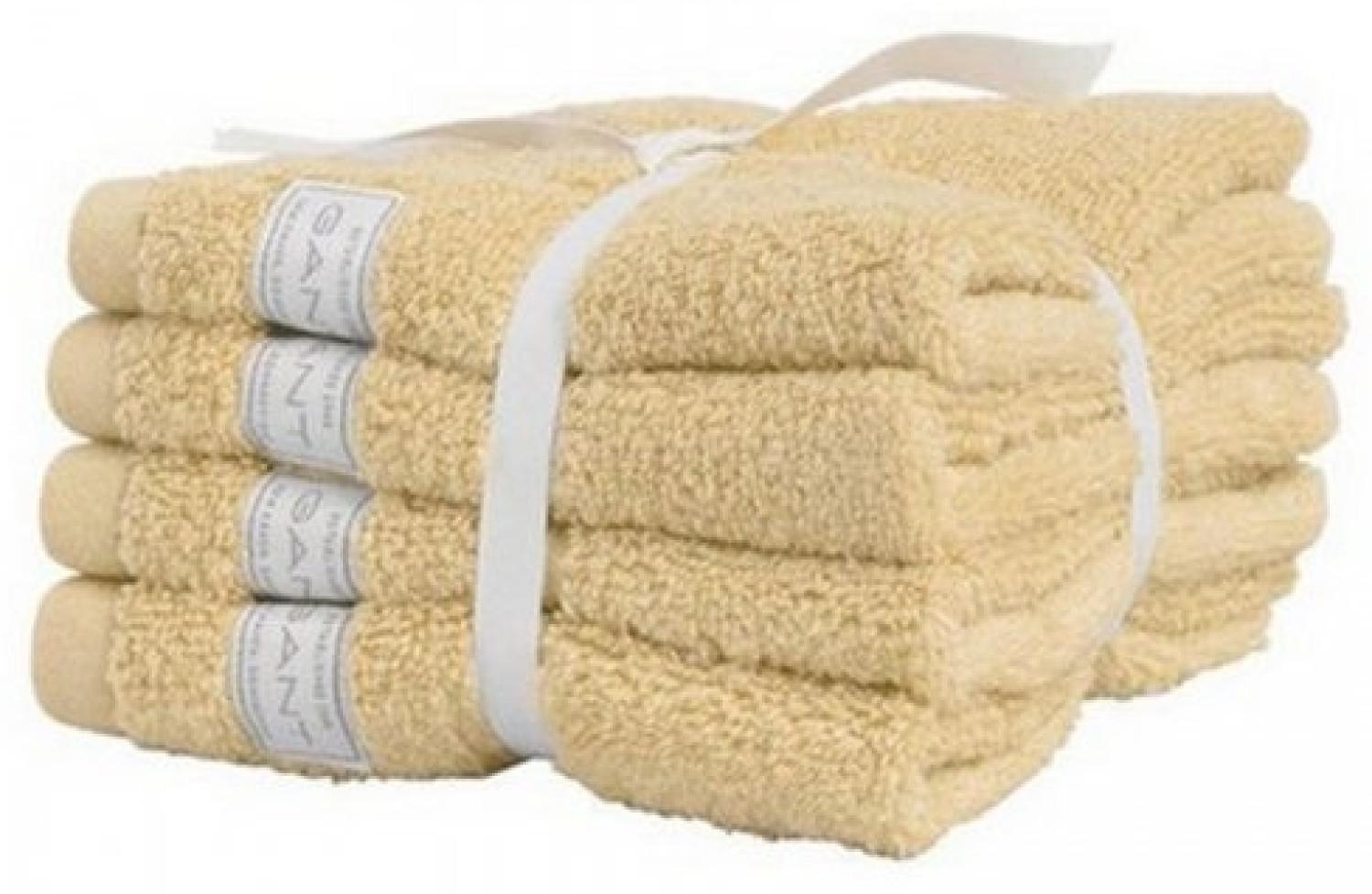 Gant Home Seifentuch Set Gesichtstücher Premium Towel Lemon (30x30cm) (4-teilig) 852007201-732 Bild 1