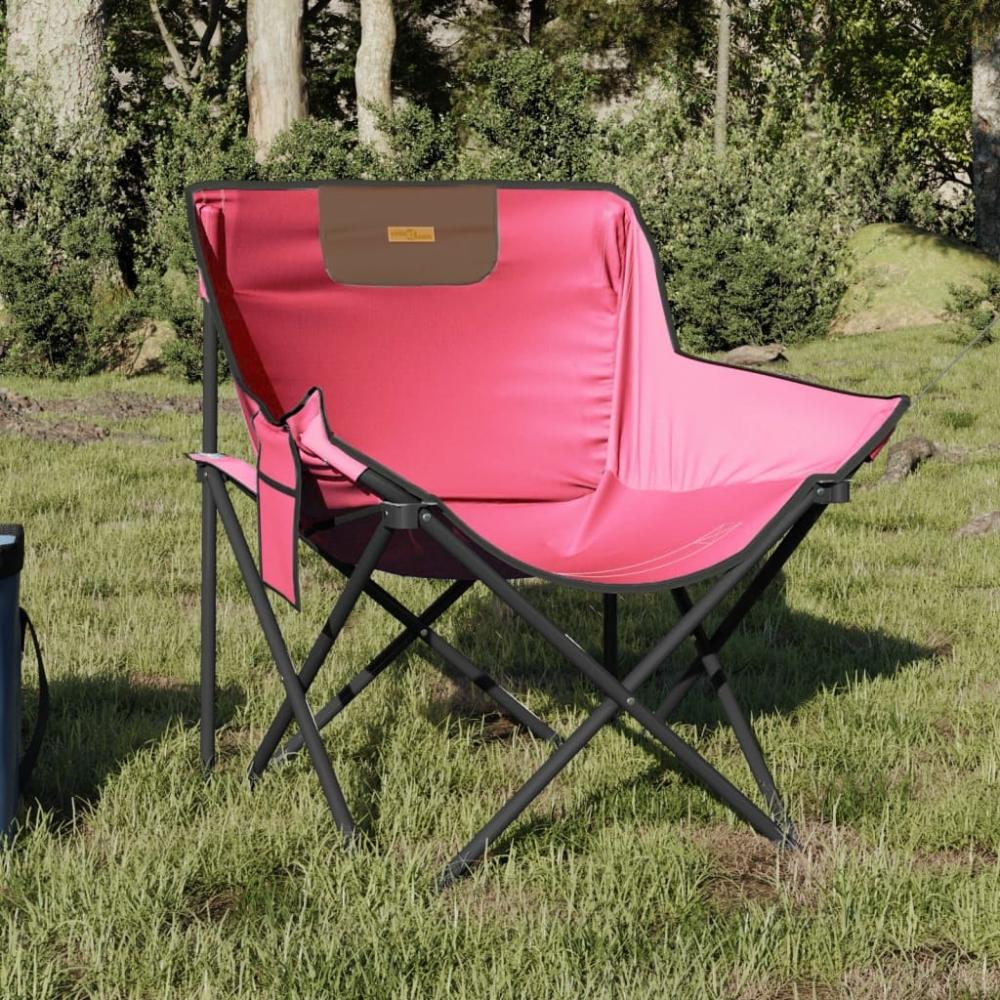 Campingstühle 2 Stk. mit Tasche Klappbar Rosa 366554 Bild 1