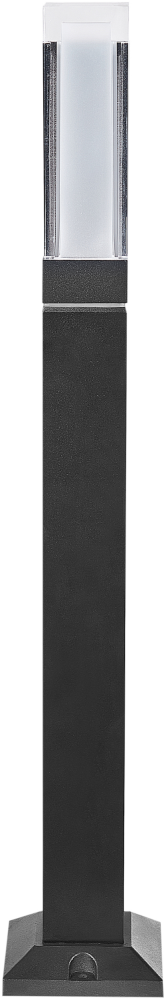 Pollerleuchte LED Metall schwarz 60 cm AWUNA Bild 1