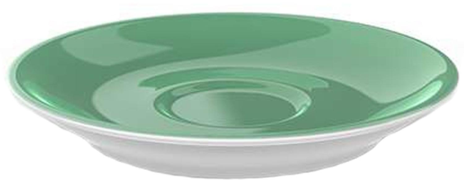 Dibbern Solid Color smaragd Espresso Untertasse Classico Bild 1
