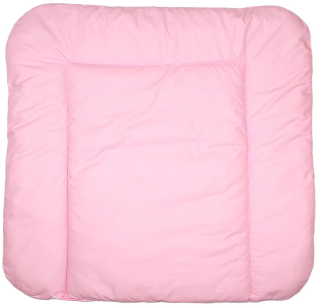 Baby Auflage Wickelauflage - ROSA - 70x50 cm 70x70 cm 70x85 cm Wickeltischauflage 70x85 cm Bild 1