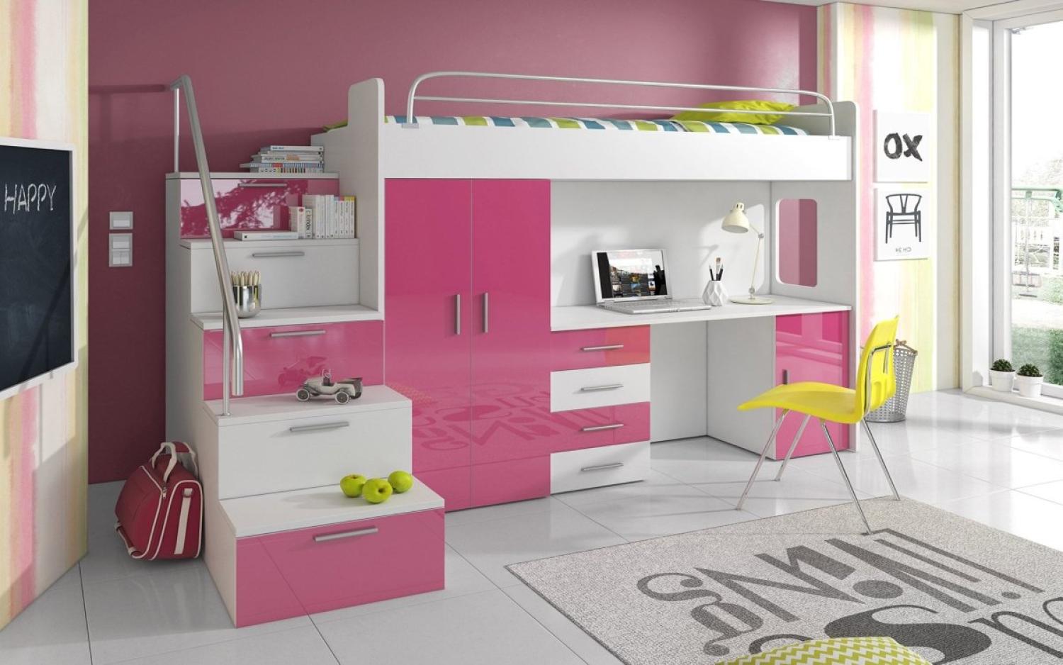 Kinderhochbett Dream Pink Bild 1