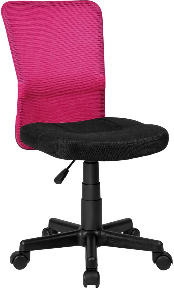 Bürostuhl Patrick - schwarz/pink Bild 1