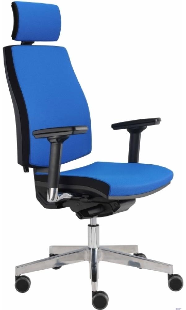 Bürodrehstuhl Premium 1 Blau Bild 1