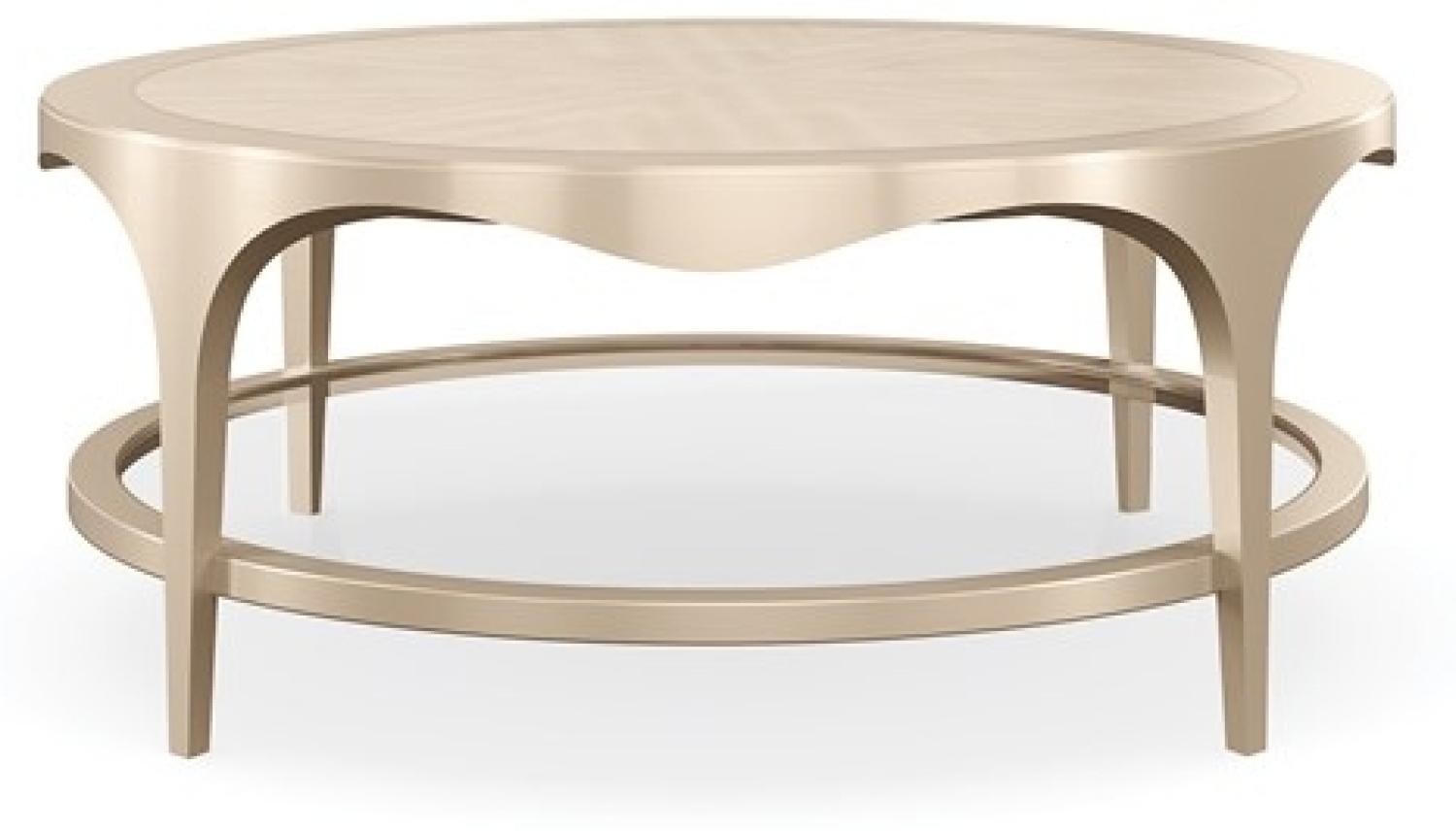 Wohnzimmer Möbel Tisch Couchtisch Design Luxus Einrichtung Holz Tische Oval Rund Bild 1